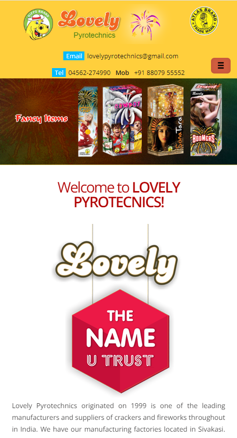 Lovely Cracker Mart, Sivakasi.