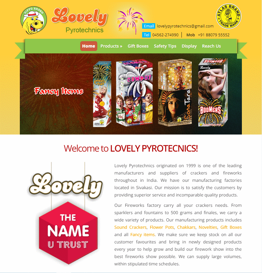 Lovely Cracker Mart, Sivakasi.